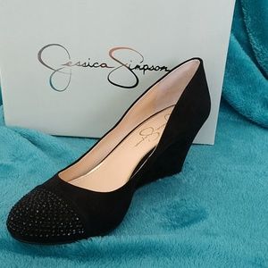 Jessica Simpson wedge heels